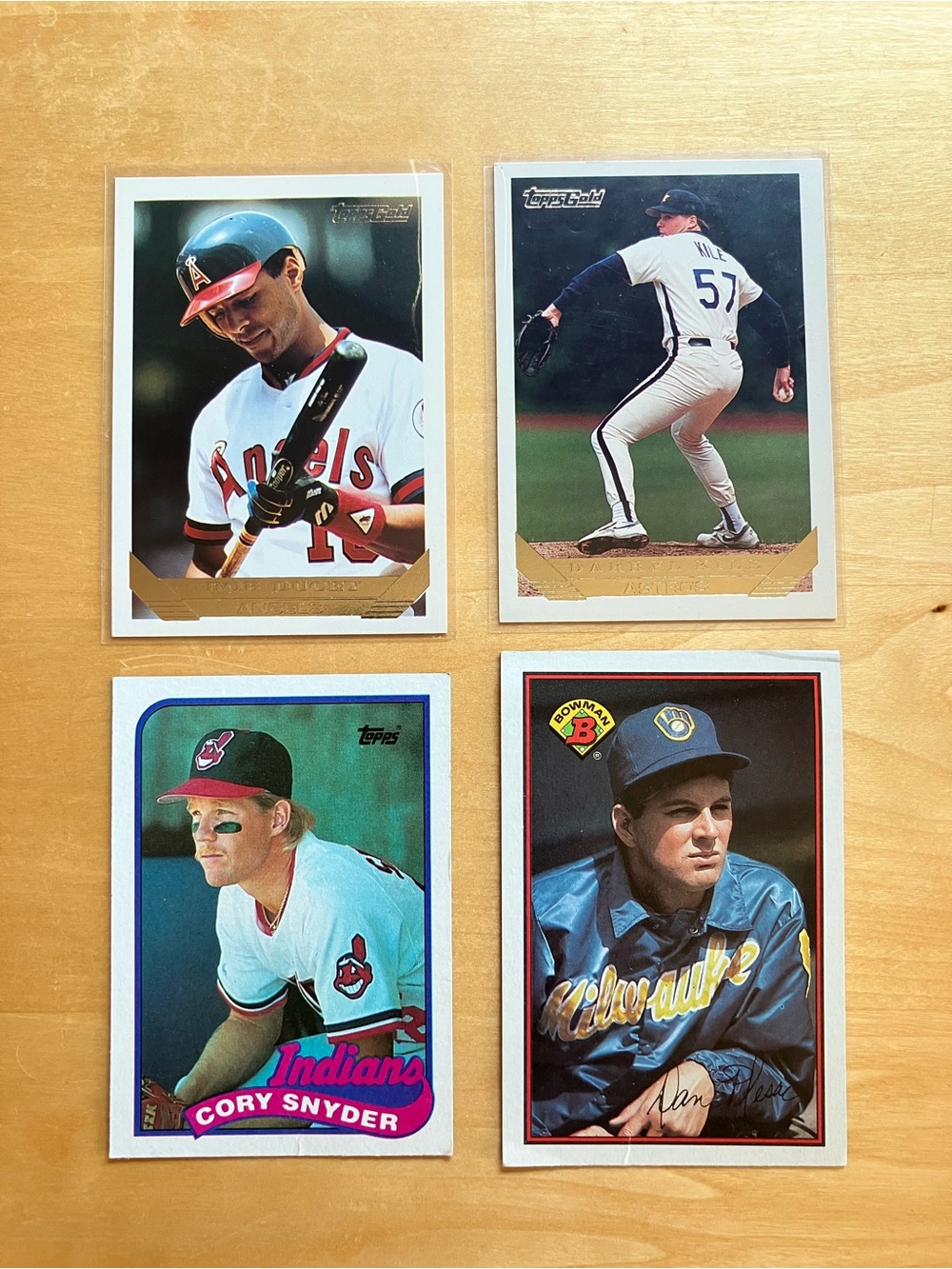 Baseball Card Set - Topps Gold, Topps, & Bowman